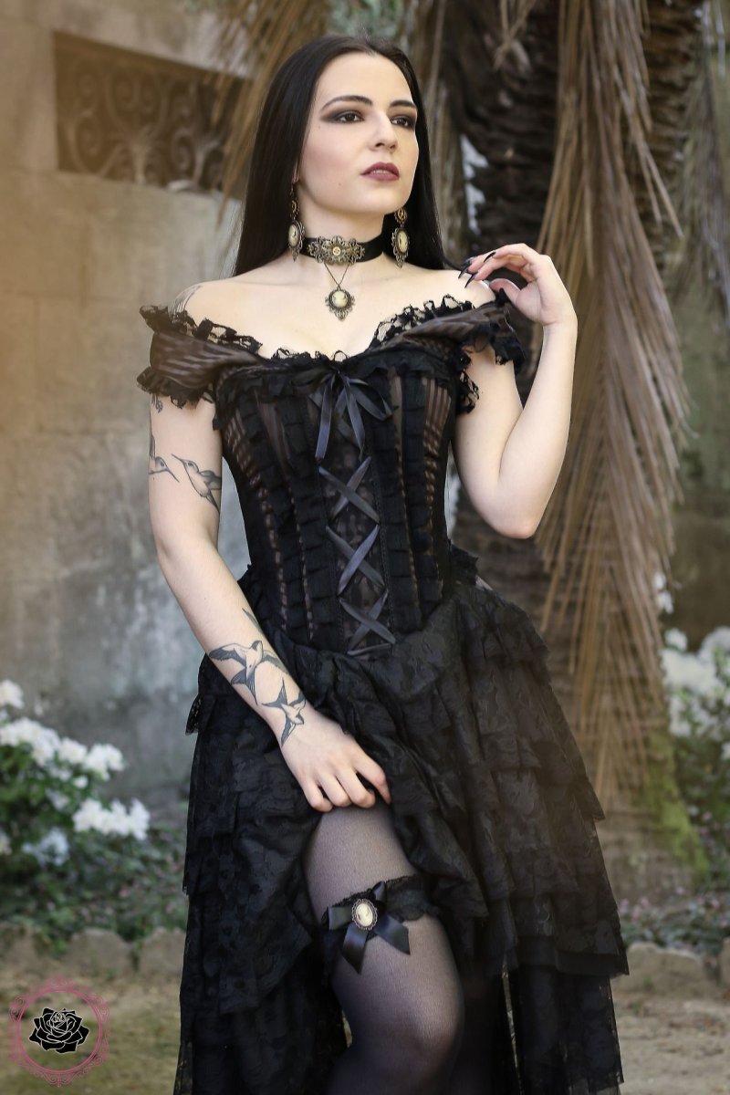 Викторианские платья готика