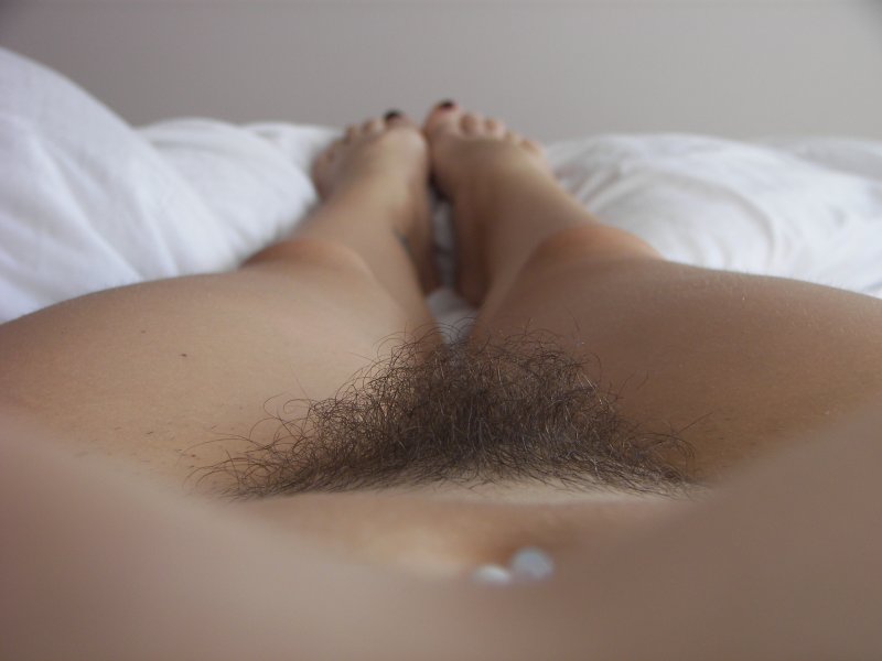 Женский лобок вид сверху