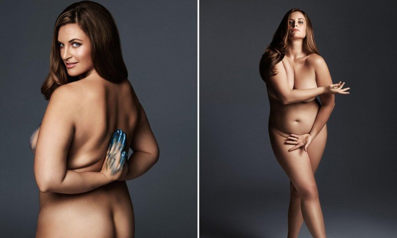 Модели плюс сайз голые