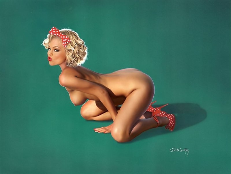 Эротика в стиле пин ап