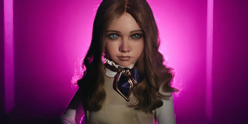 Меган робот кукла