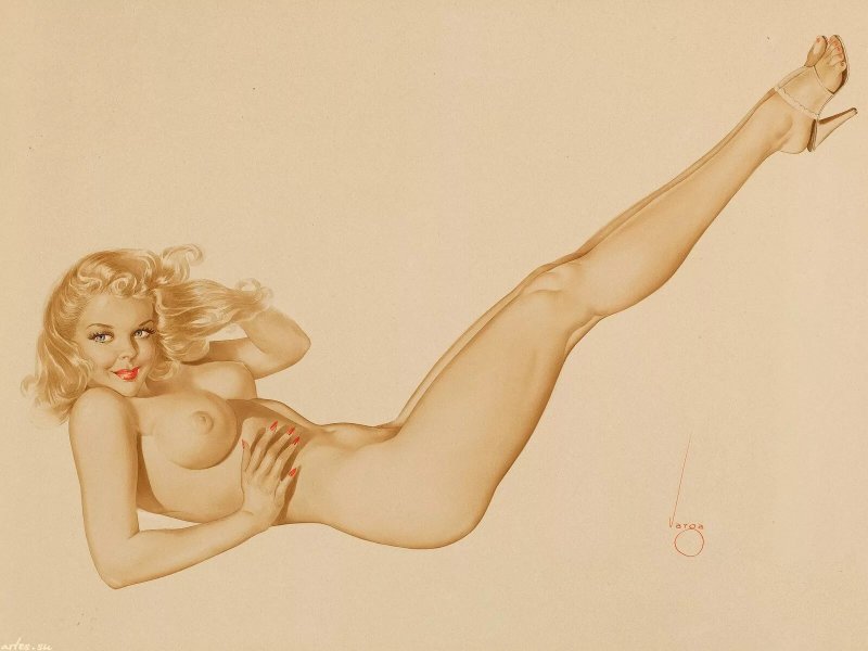 Альберто варгас пин ап nude