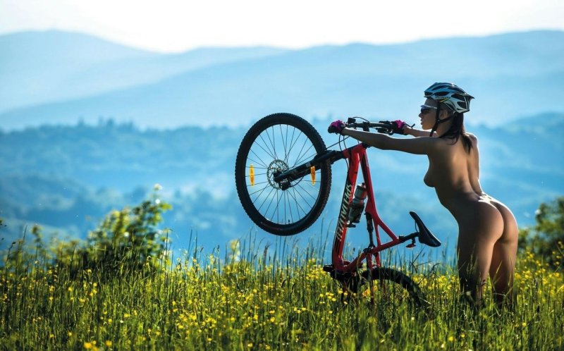 Велосипед в горах