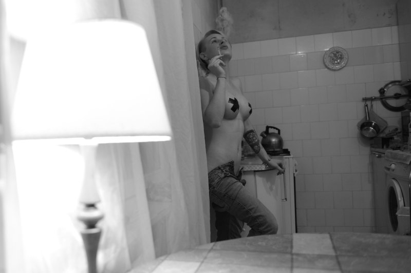 Симпатичная девушка