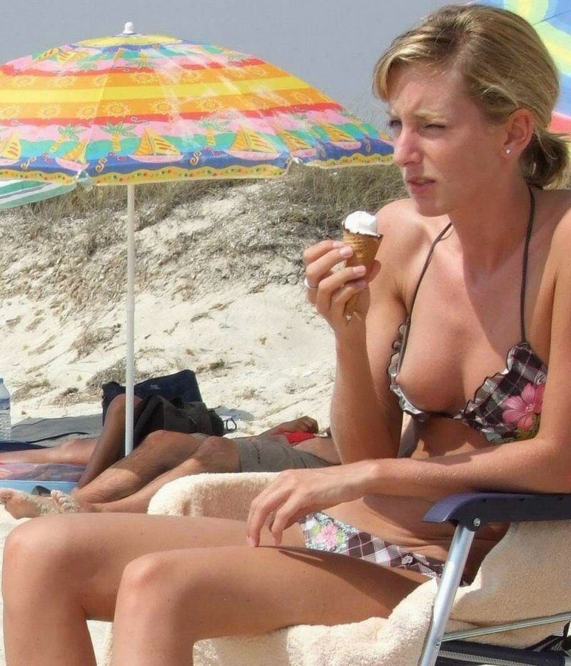 Пляж девушка