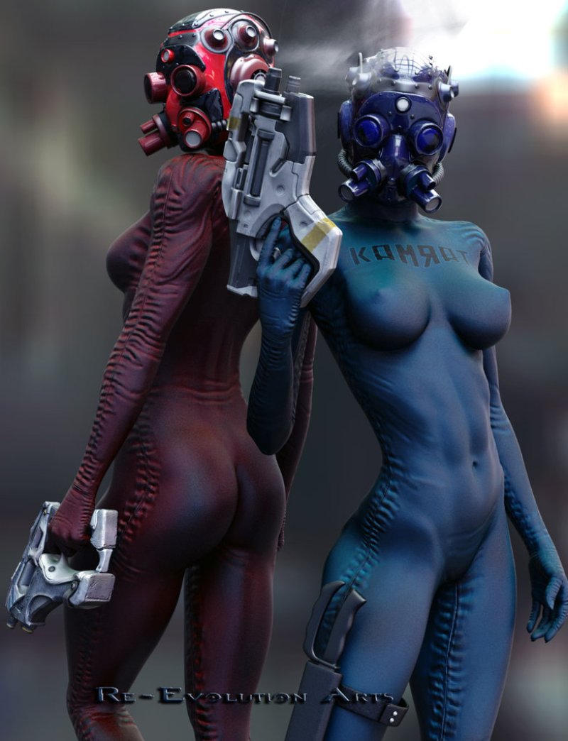 Девушка киборг