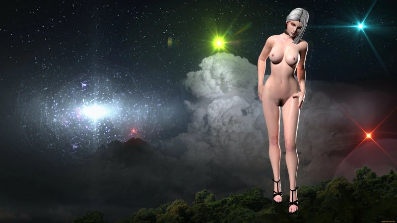 Девушка в космосе