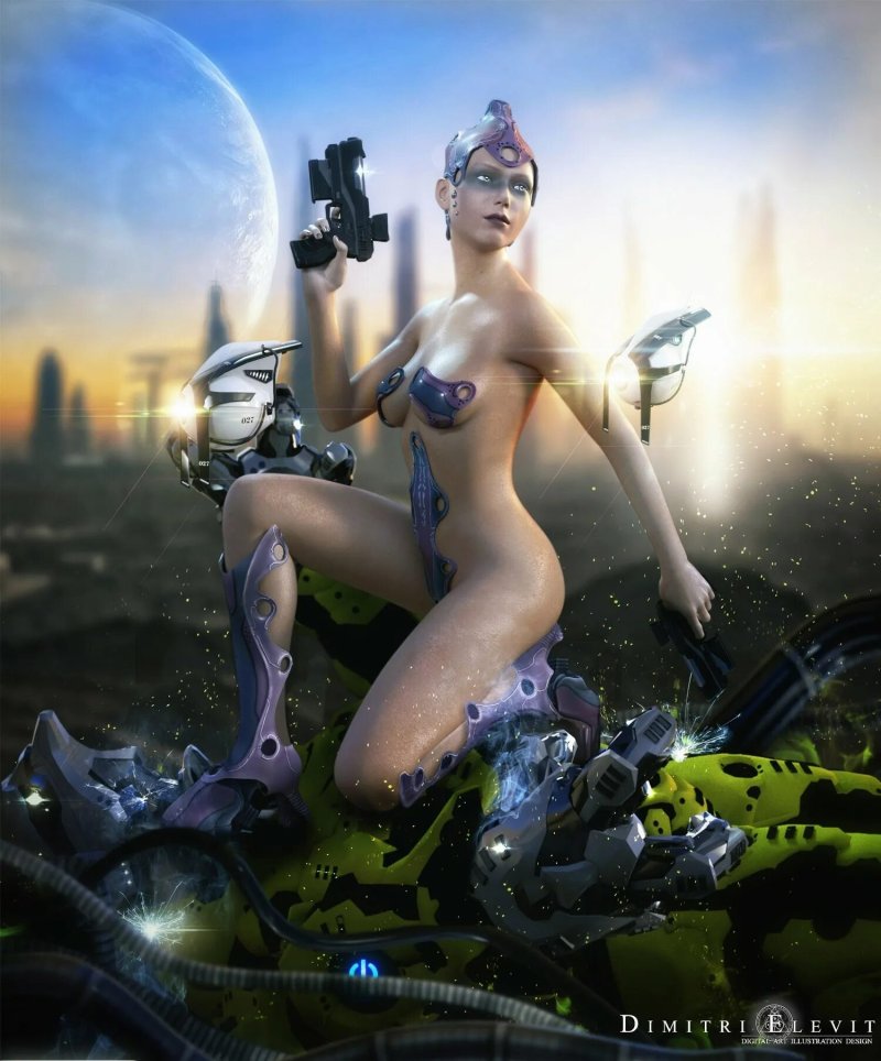 Киберпанк эротика