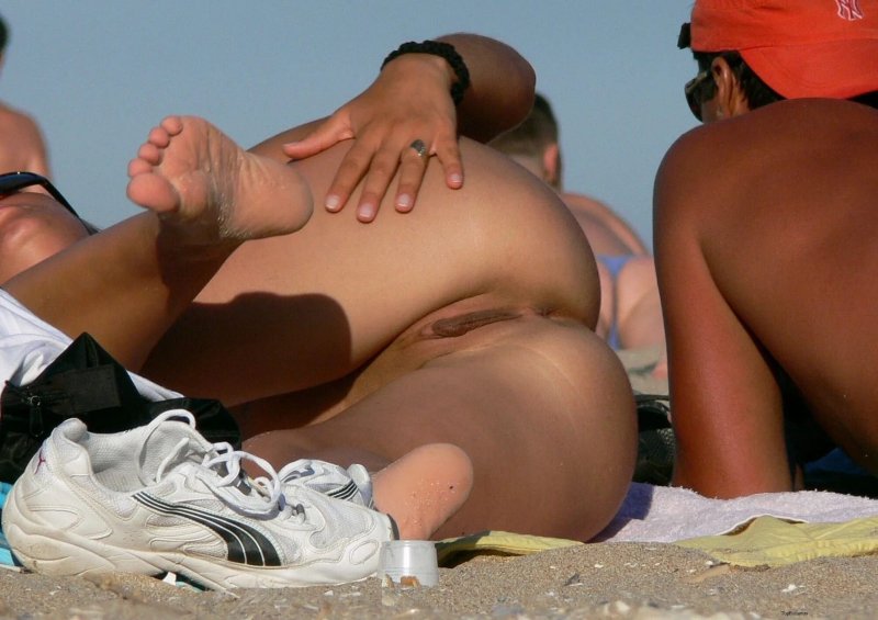 Девушка пляж