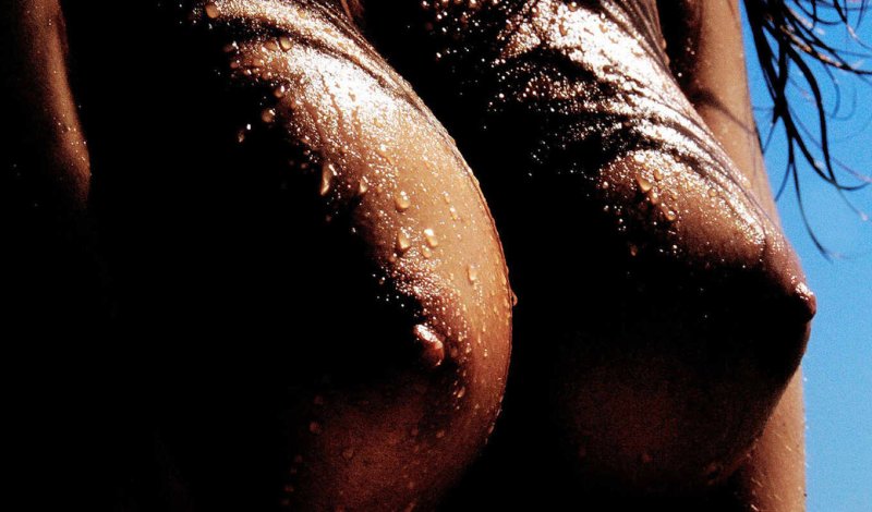 Капли на теле