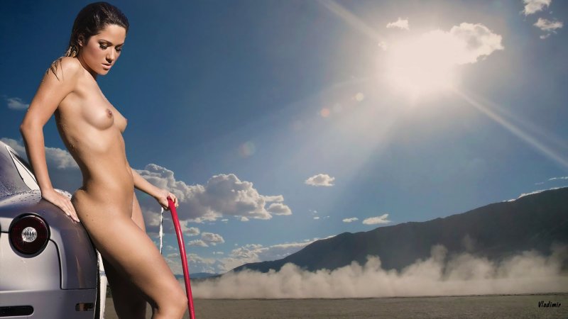 Девушка и авто