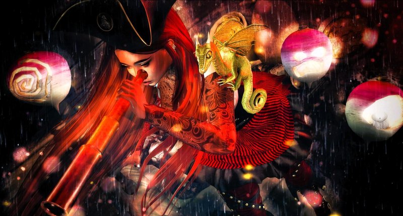 Пиратка арт