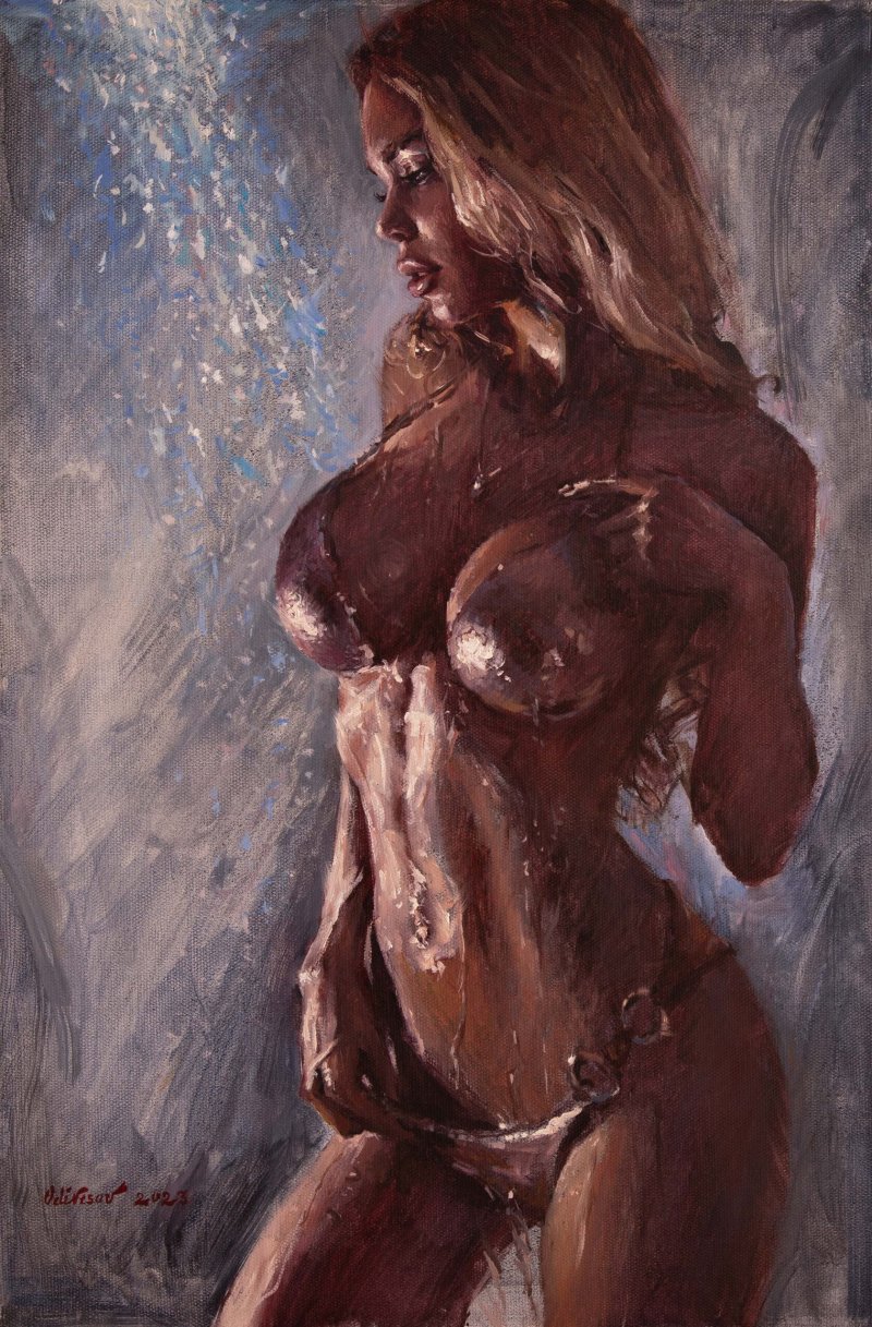 Эротические картины маслом