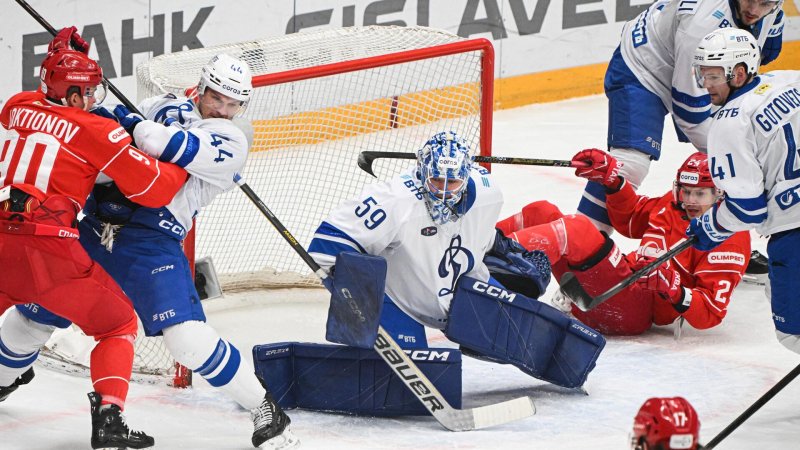 Динамо спартак кхл