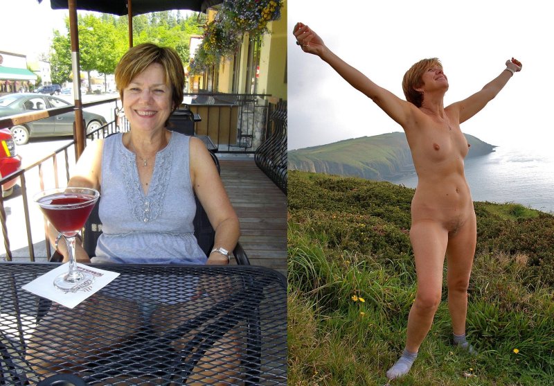 Старушки одетые и раздетые