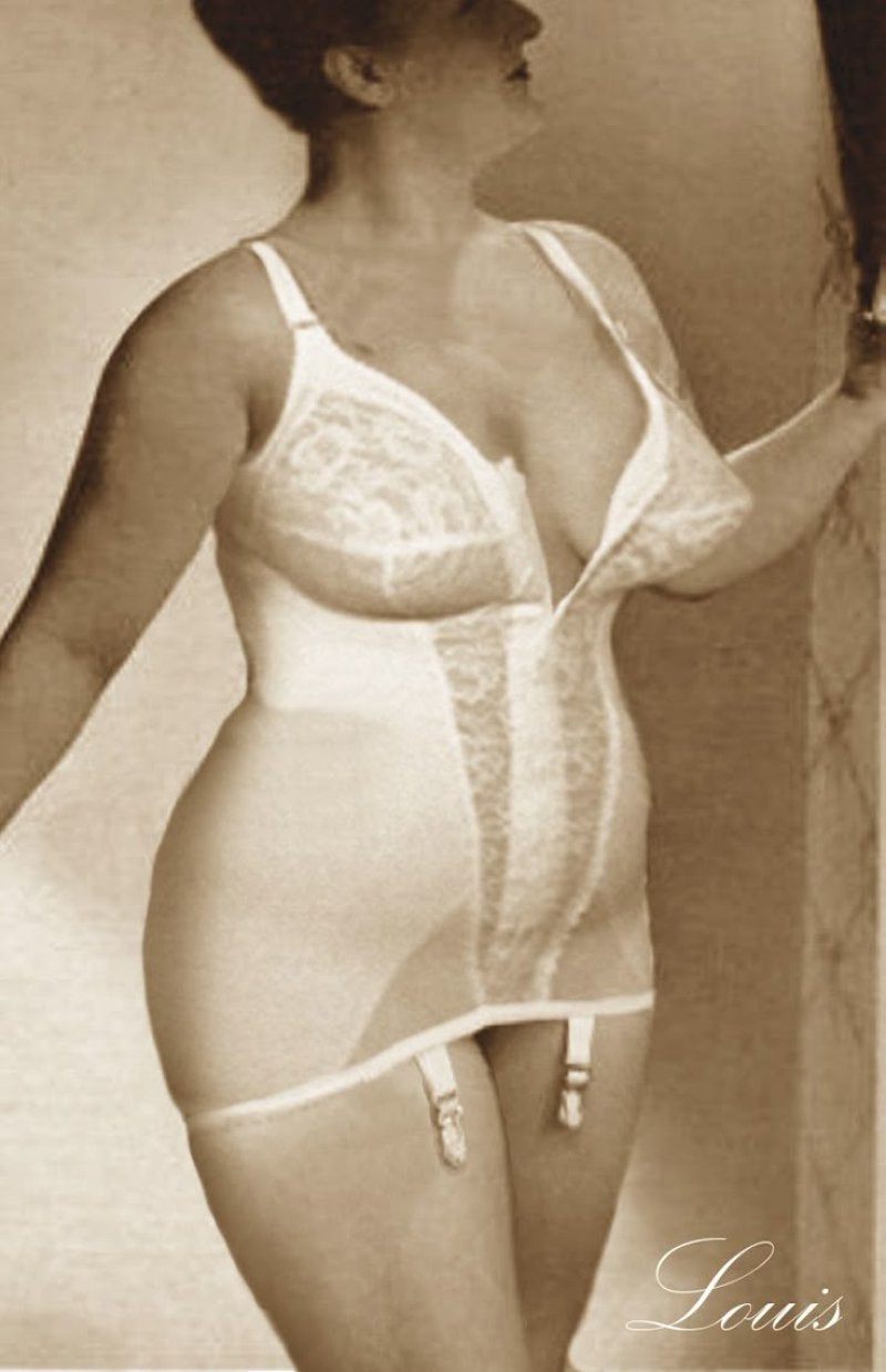 Girdles mieder corseletes louis ретро