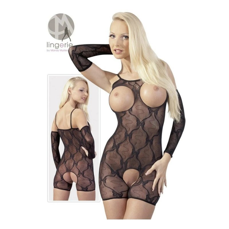 Эротическое боди с вырезом