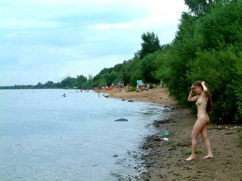 Пляж на реке