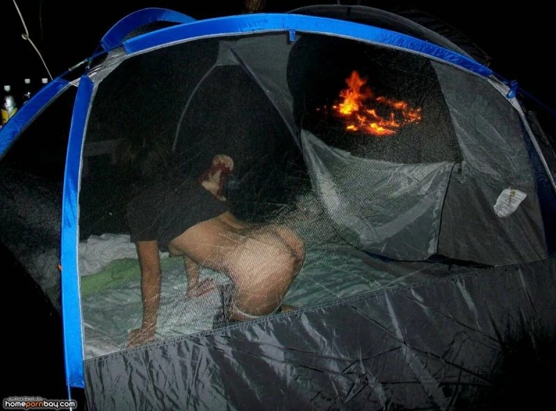 Палатка на природе