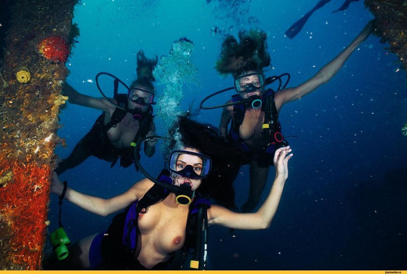 Дайвинг девушка