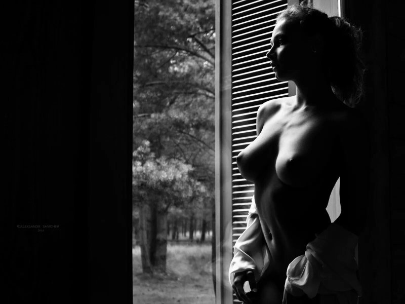 Черно белые эротические