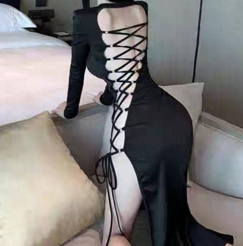 Элегантное длинное платье