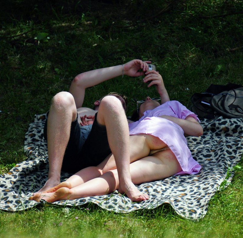 Засветы на природе