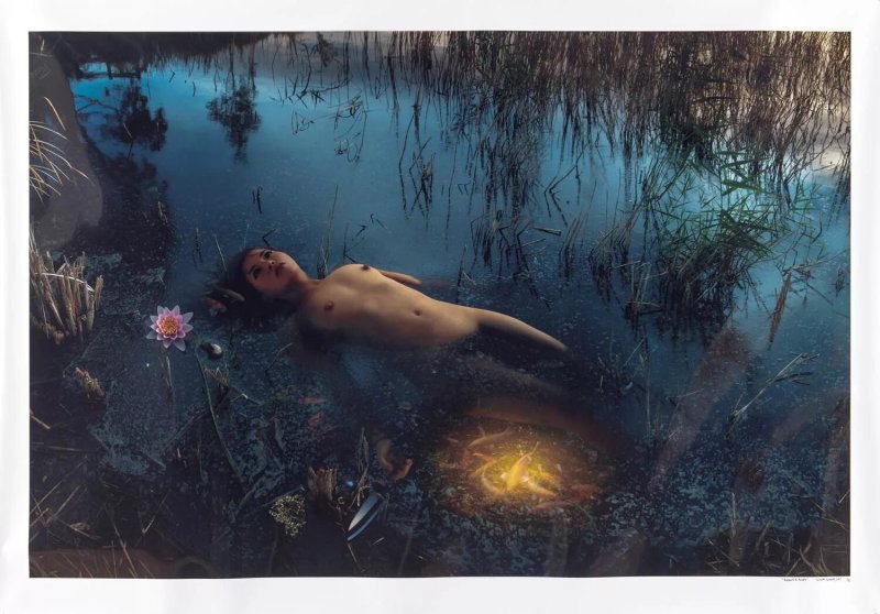 Девушка в болоте