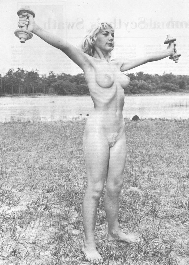 Американский нудизм ретро