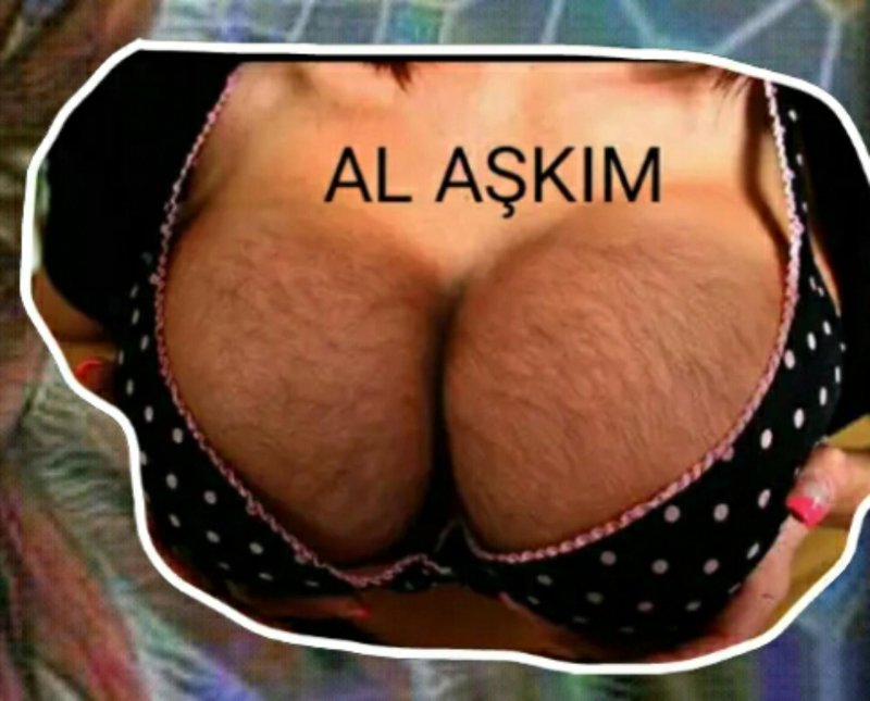 Волосатые женские сиськи