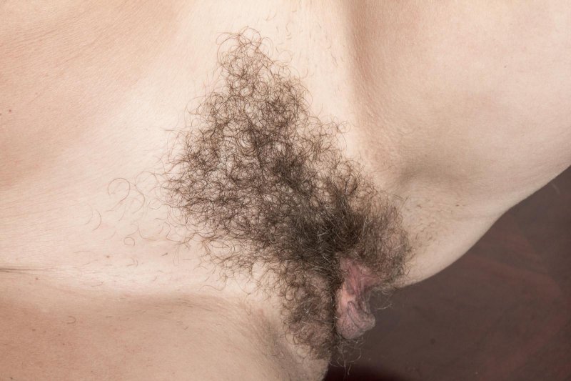 Волосатые женские лобки