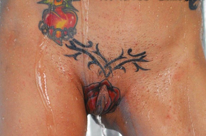 Интимные тату порно