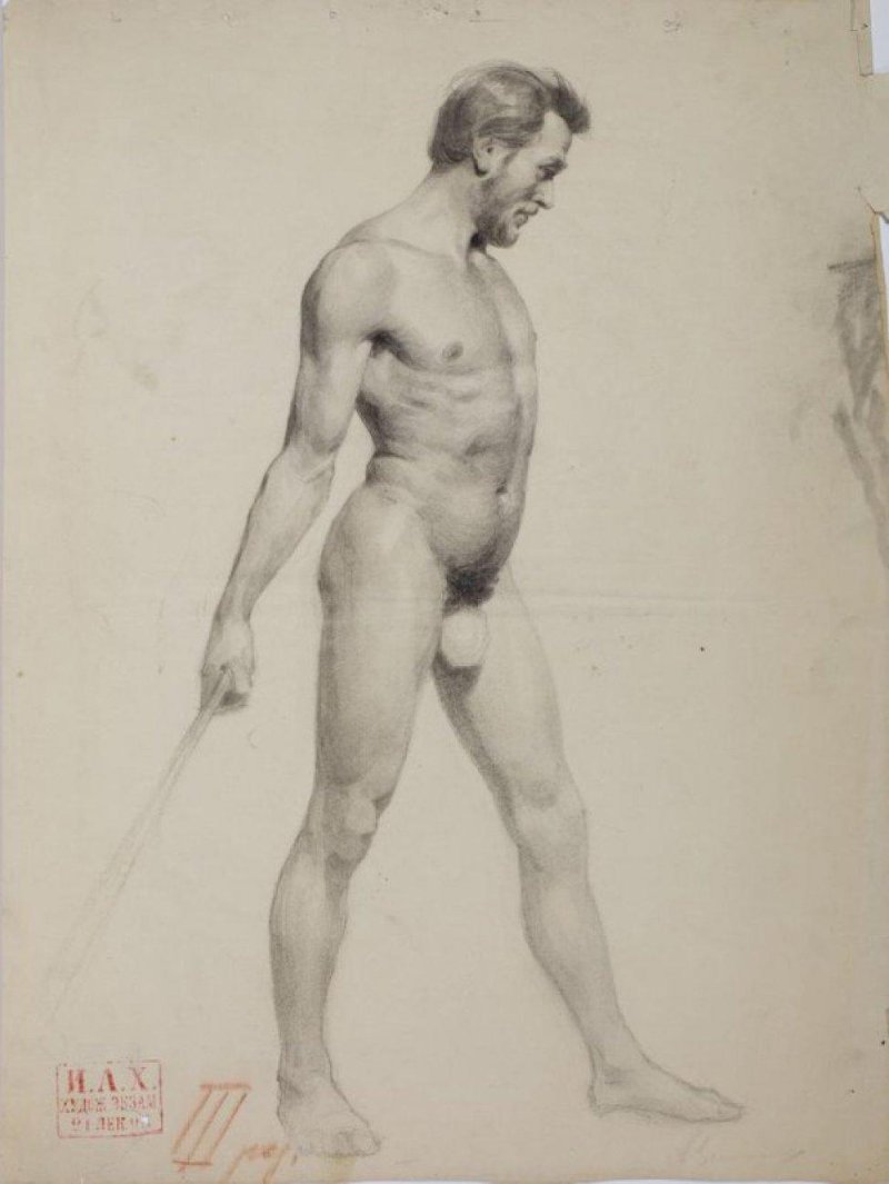 Суриков натурщик