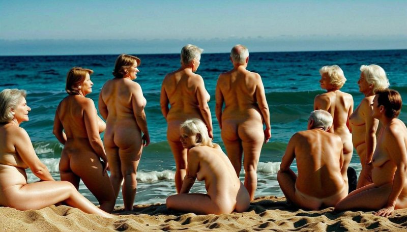 Пожилые нудисты