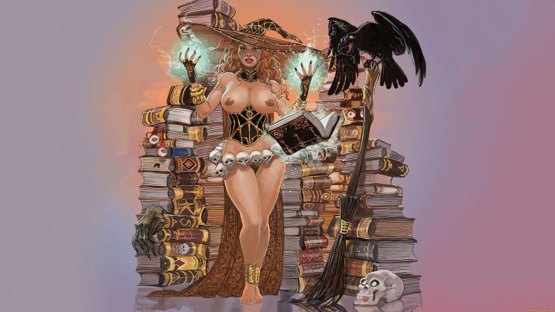 Фэнтези арты девушек эро