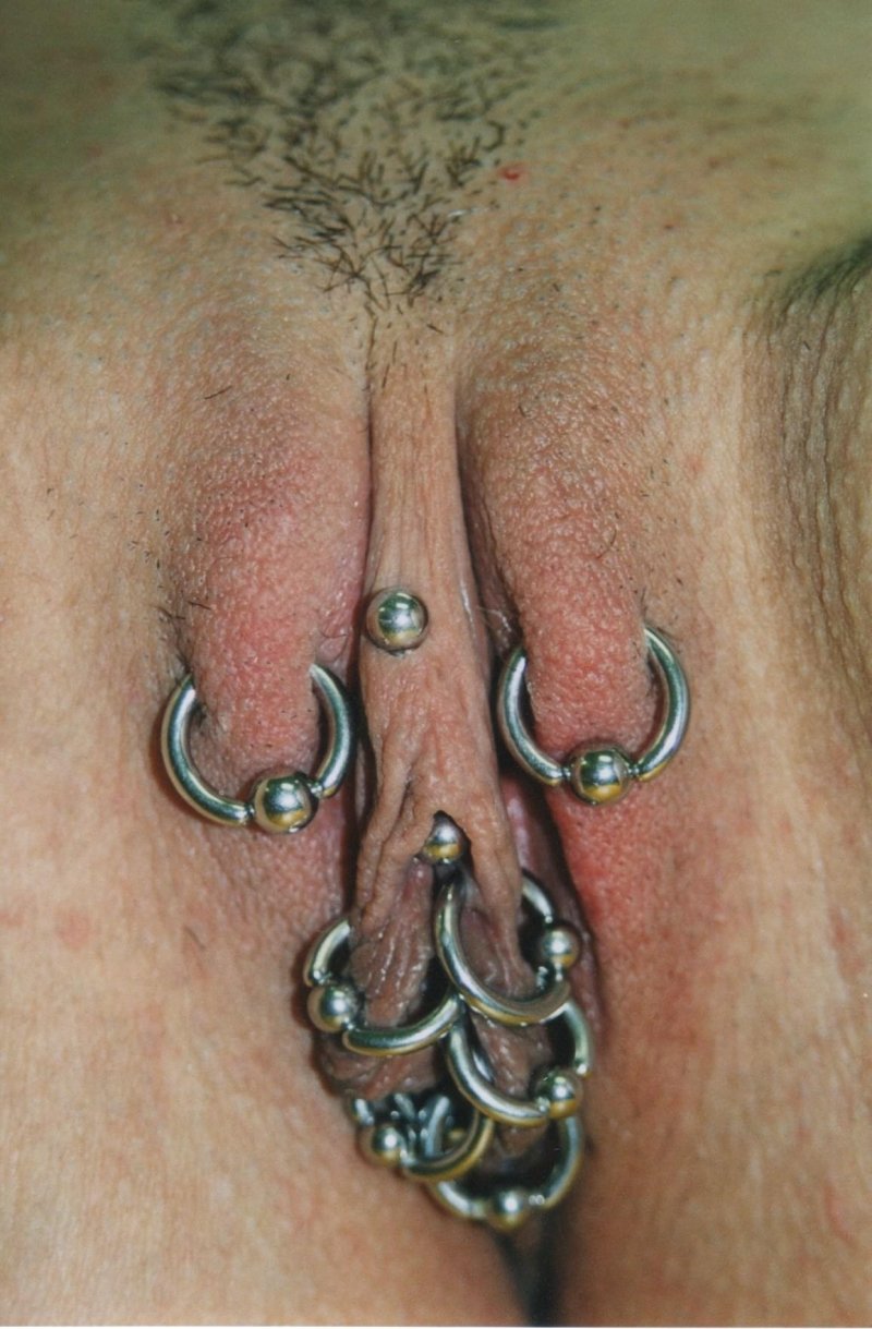 Пирсинг мошонки хафада