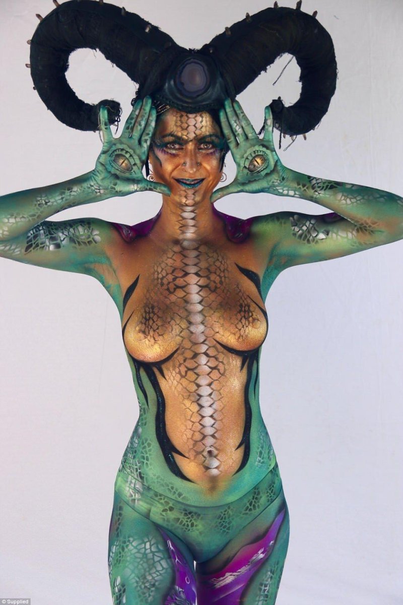Annual bodypainting day # - world festival