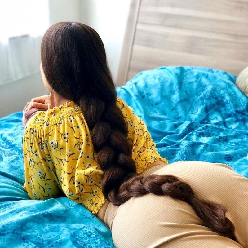 Супер длинные волосы