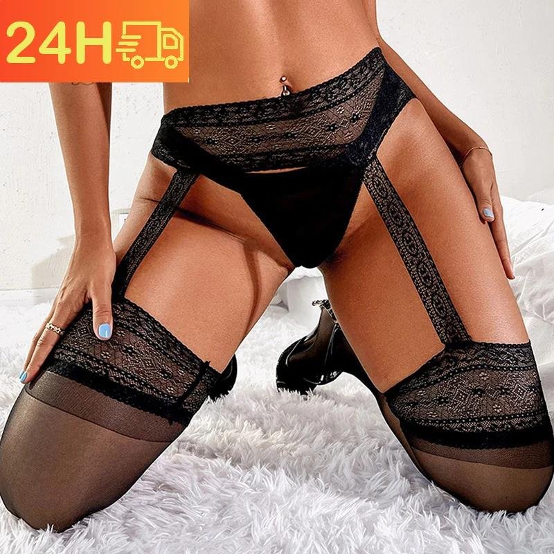 Женские чулки с поясом