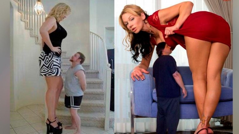 Большие женщины маленькие мужчины