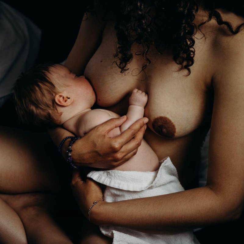 Tasha mama breastfeeding