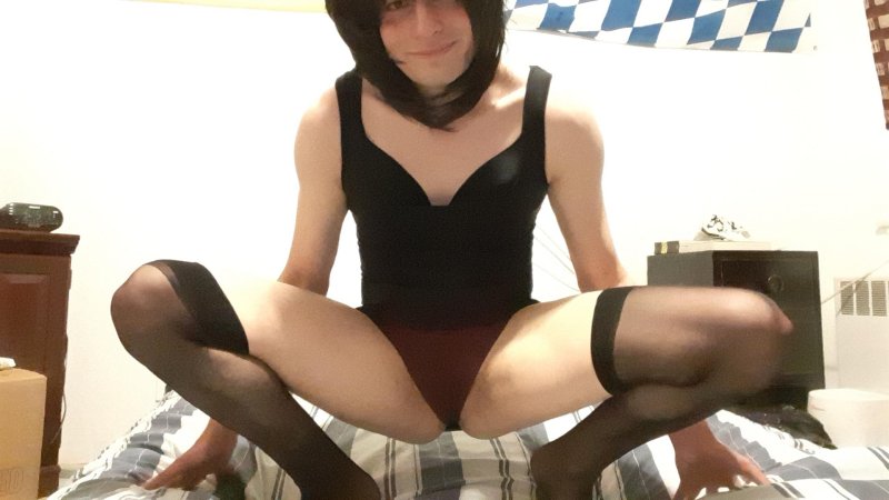 Horny crossdresser pictures for -