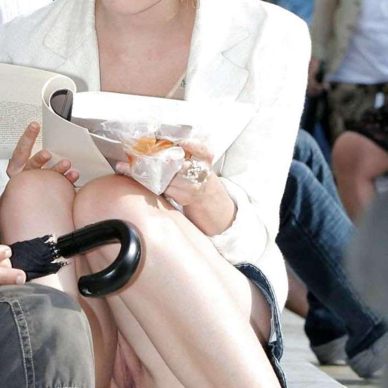 Случайные засветы писек