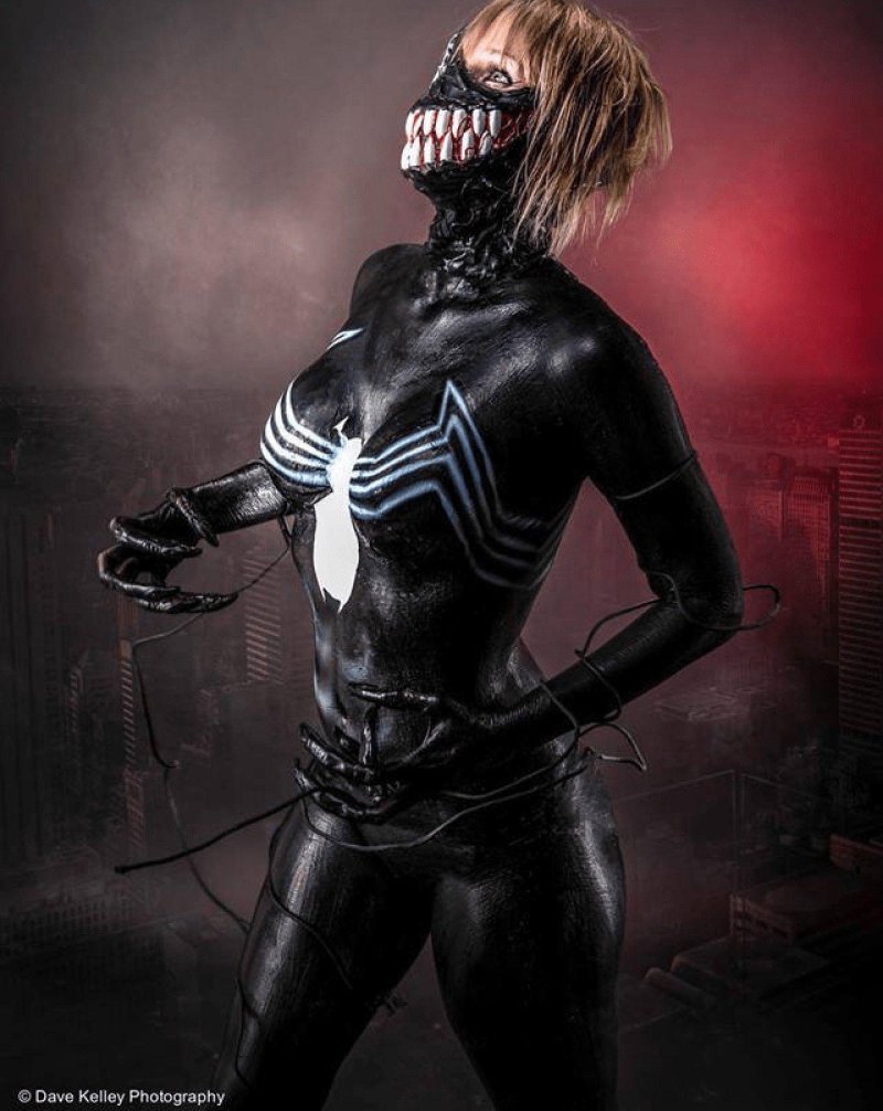 Мэри джейн веном косплей