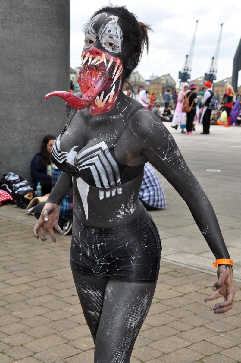 Боди косплей веном