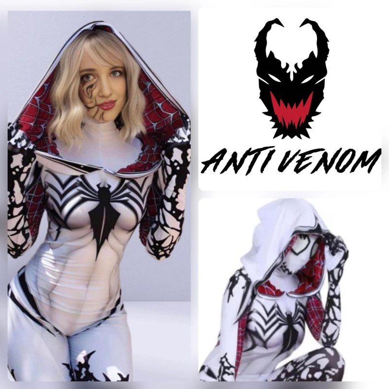 Спайдер гвен веном косплей