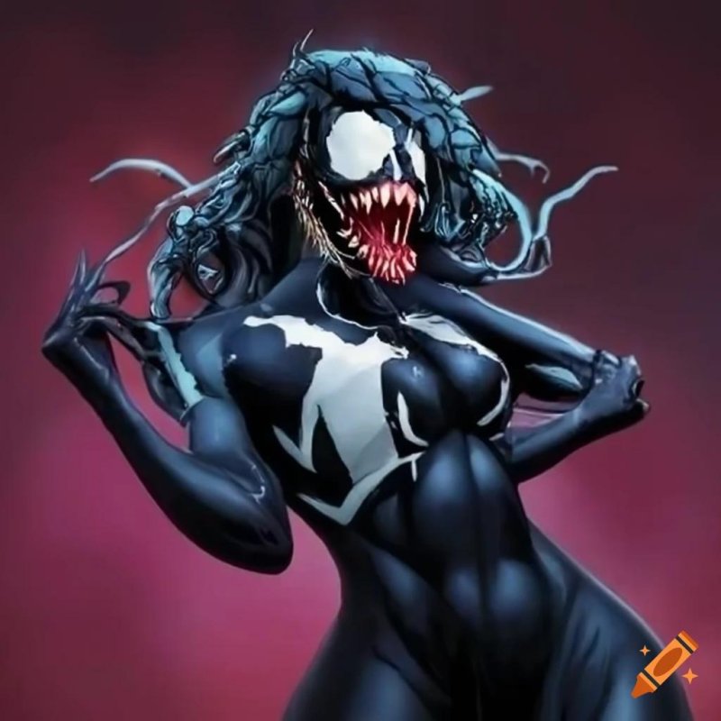 Симбиот веном девушка