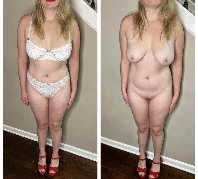 Одетые и голые женщины