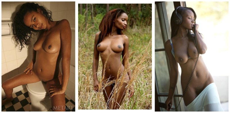 Темнокожая девушка