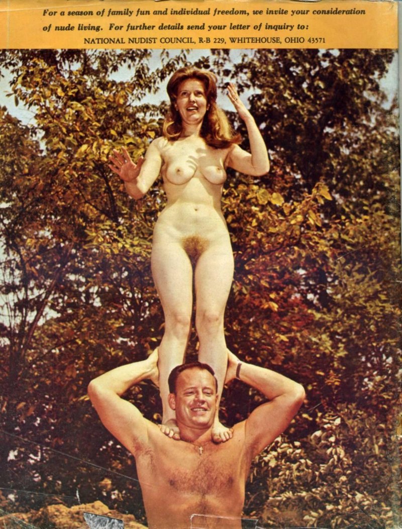 Ретро нудизм волосатые